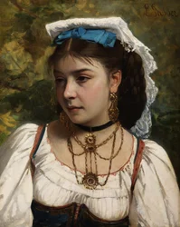 Portrait of a Young Italian Woman